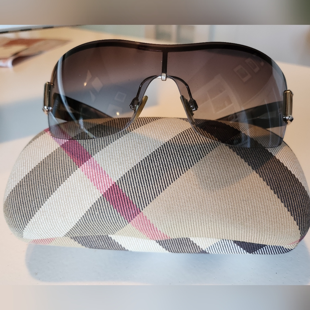 Burberry shield sunglasses